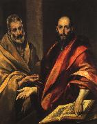 El Greco Apostles Peter and Paul china oil painting reproduction